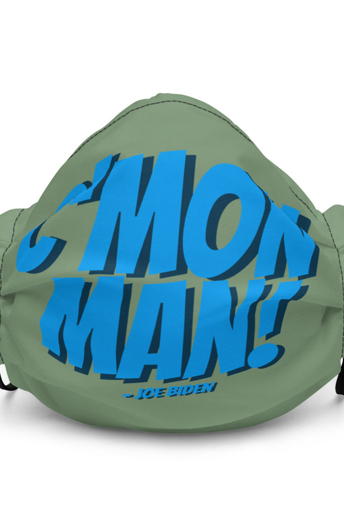 C'mon Man! Joe Biden Premium face mask
