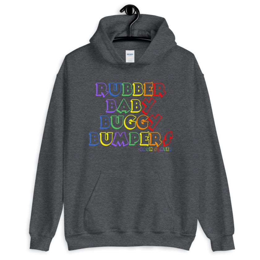 Rubber baby buggy bumpers Unisex Hoodie - Image 5
