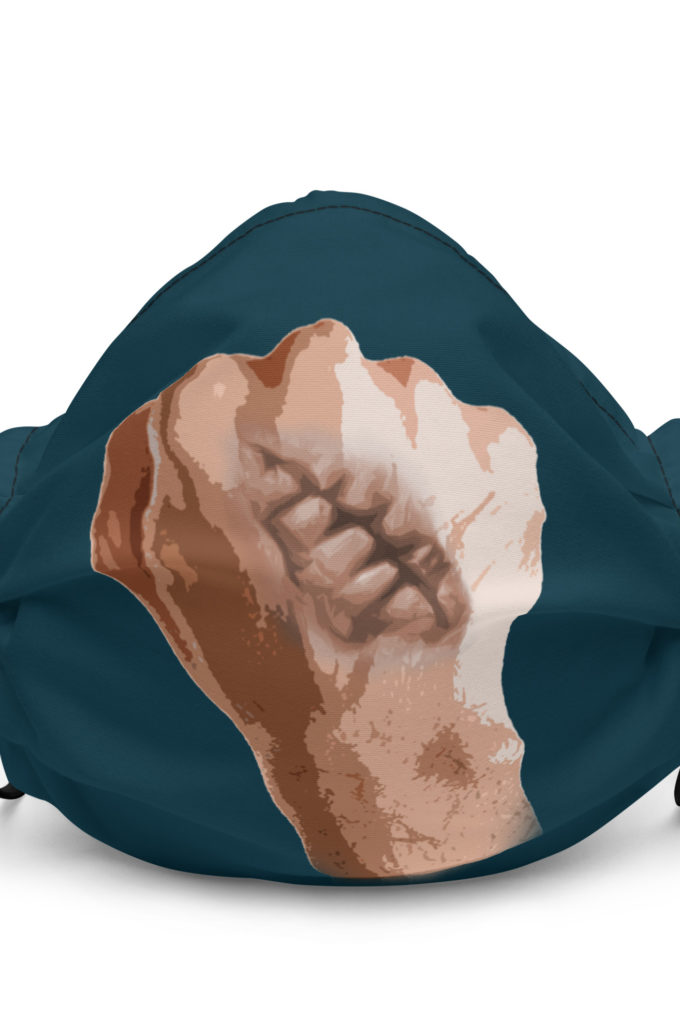 Burn Scar - Fight Club Premium face mask